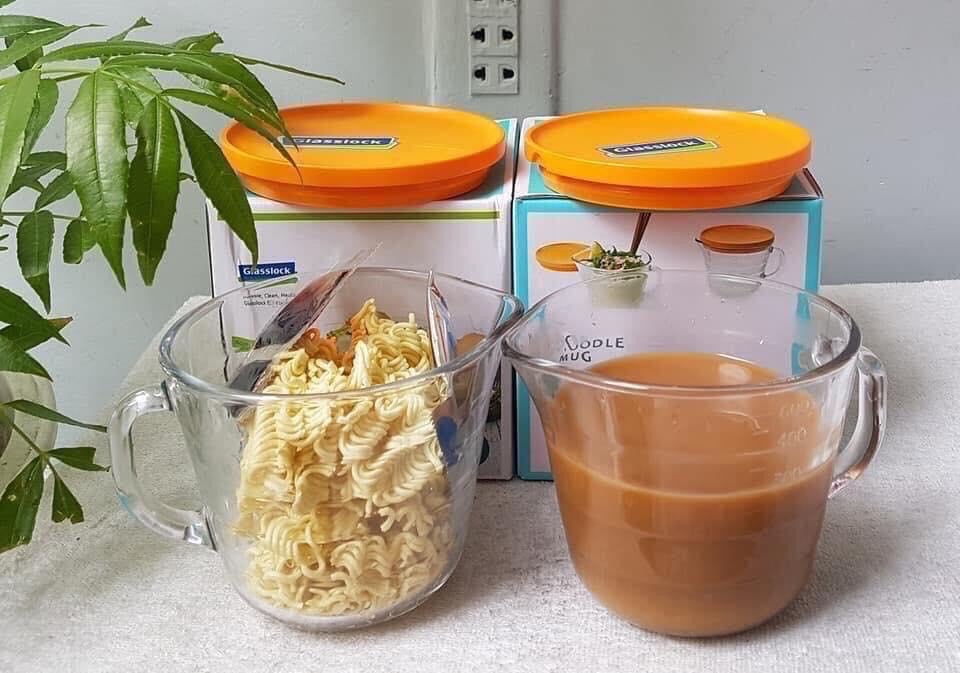 Ca chia vạch có nắp Glasslock GL1724 Hàn Quốc