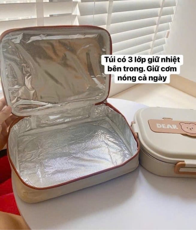 HỘP CƠM GIỮ NHIỆT GẤU DEAR BEAR