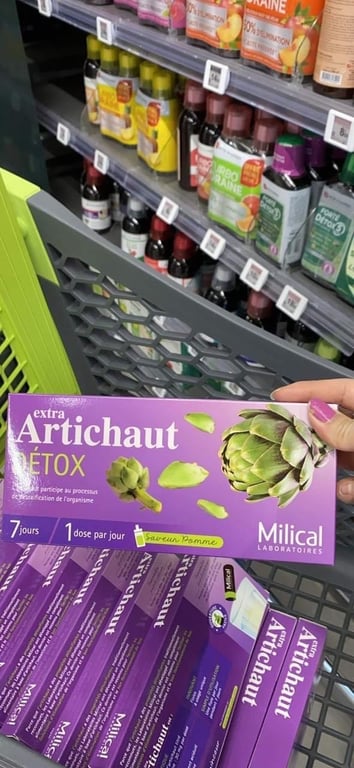 THẢI ĐỘC - MÁT GAN ARTICHAUT MILICAL 7 NGÀY