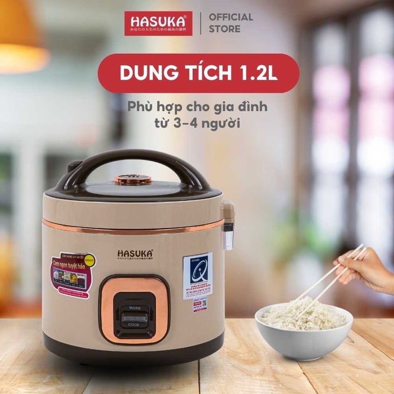 nồi cơm điện chất lượng như HSK - 858PLUS