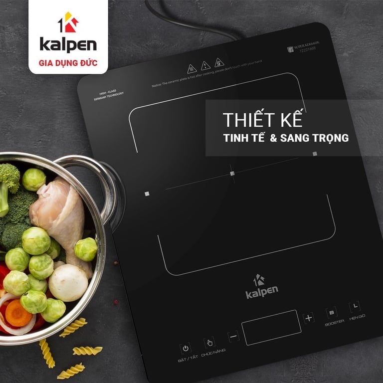🥳 BẾP TỪ ĐƠN KALPEN ICK-1668