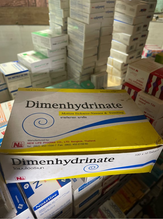 Dimenhydrinat 100*10 viên