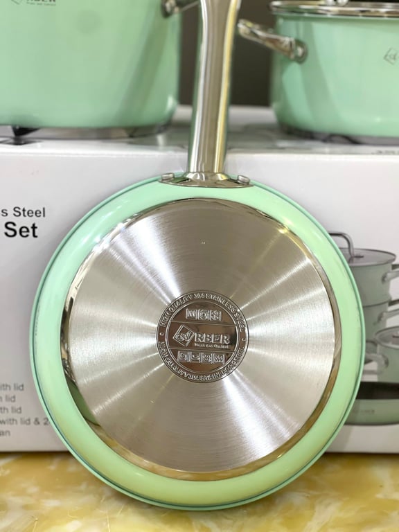 Bộ nồi inox ARBER OPAL 6 món