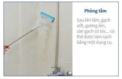 Chổi quét nhà, gạt nước đa năng  Sweepy ETM974 của Lock