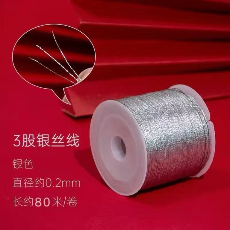 Sợi bạc 3/6/9/12/15 sợi cuộn nhỏ