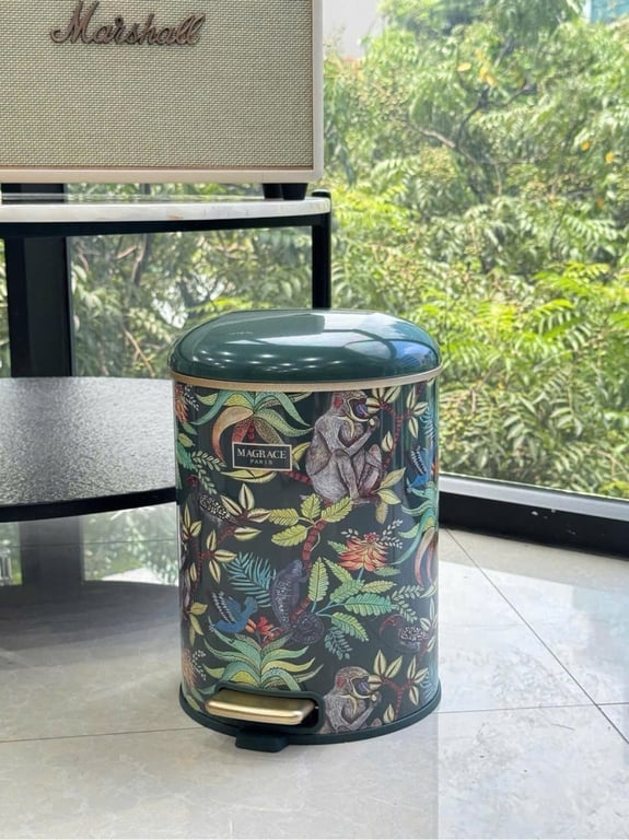 THÙNG RÁC MAGRACE PARIS HỌA TIẾT HOA
