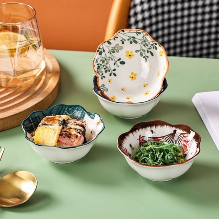 COMBO 4 BÁT SỨ ĐỰNG NƯỚC CHẤM