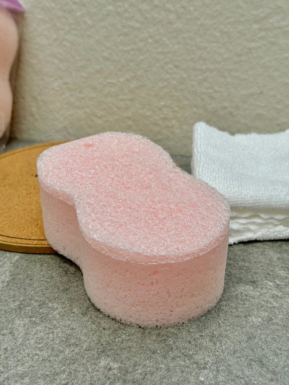 XỐP TẮM TẠO BỌT 2 LỚP CAO CẤP