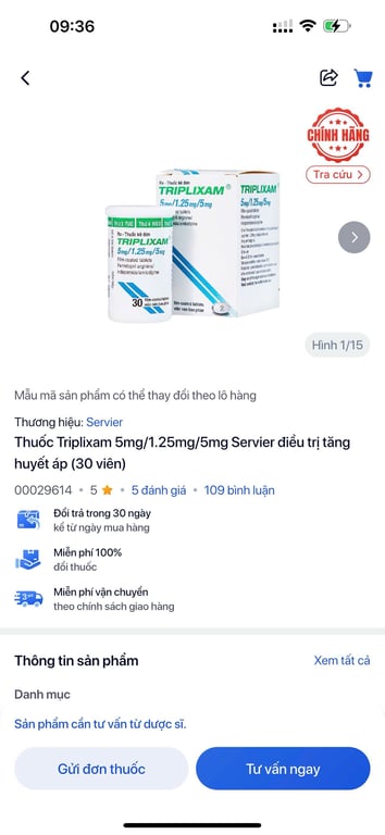 Triplixam 5/1,25/5mg h/