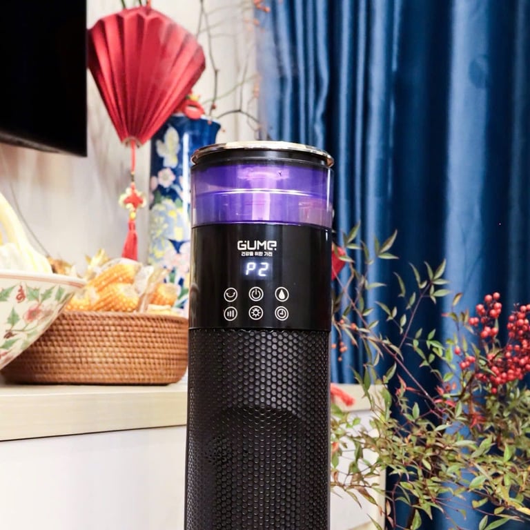 MÁY SƯỞI GỐM KÈM BÙ ẨM THÔNG MINH GUME GM-S2558