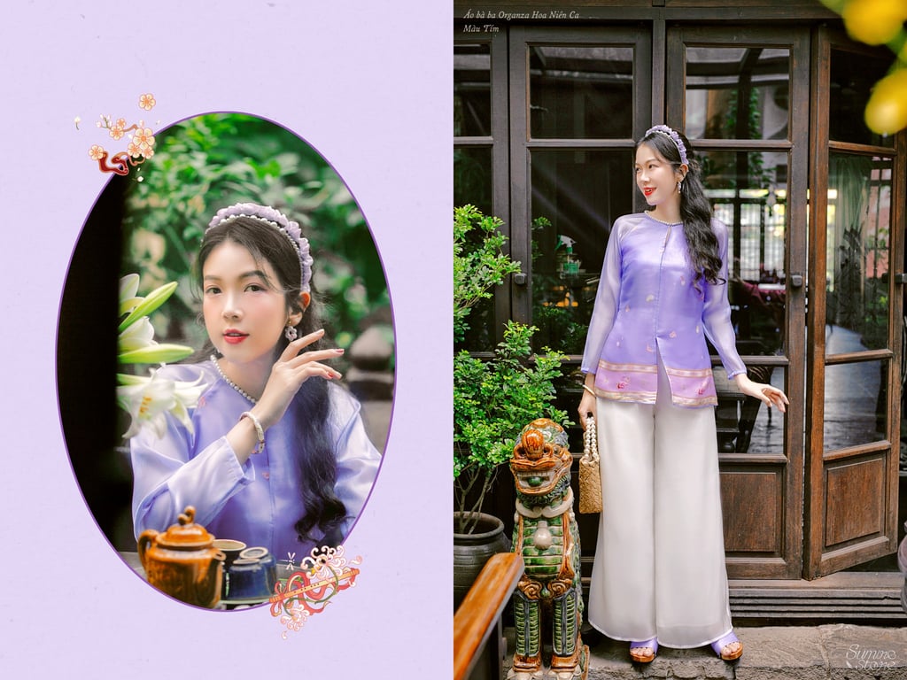 Sumire - Bà ba Hoa Niên Ca tím AA.
