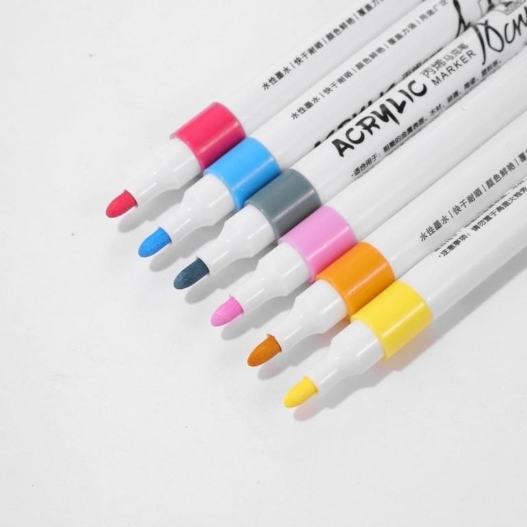 BÚT MÀU DẠ ACRYLIC MARKER HỘP 60 bút 👍