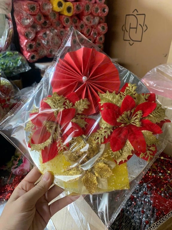 Set phụ kiện trang trí tháp bánh