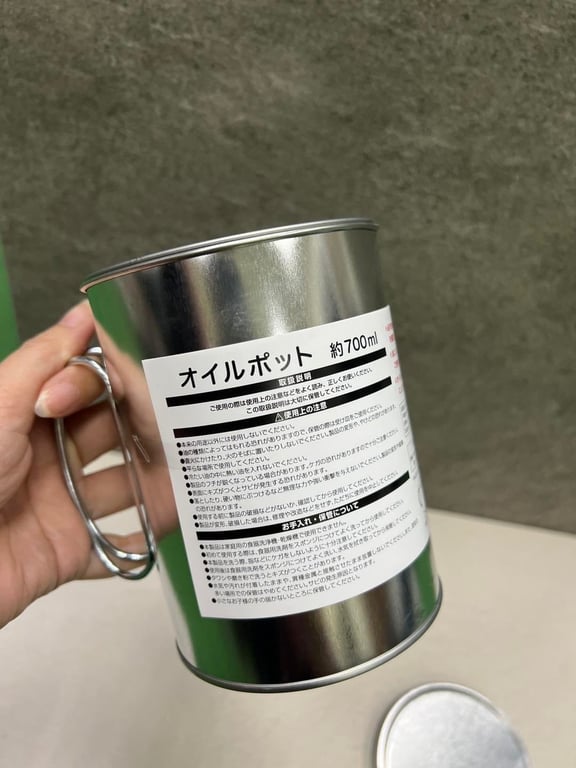 Ca lọc dầu inox 700ml