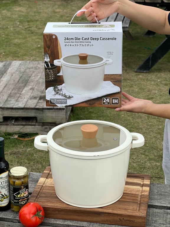 nồi đúc Elegant siêu xịn hàng Kaiyo Nhật size 20-24