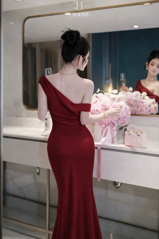 Đầm Lụa Queen Chây Hy