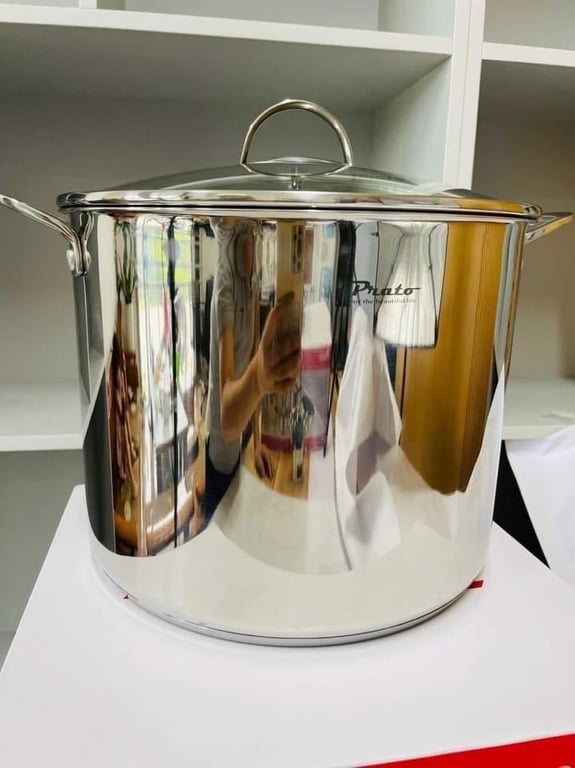 nồi luộc gà cao cấp 5 đáy 28cm của Prato