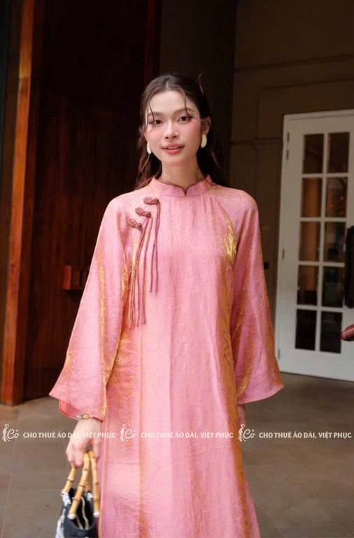 AD 4 tà tằm hồng 3 cúc dây thả (có bigsize)