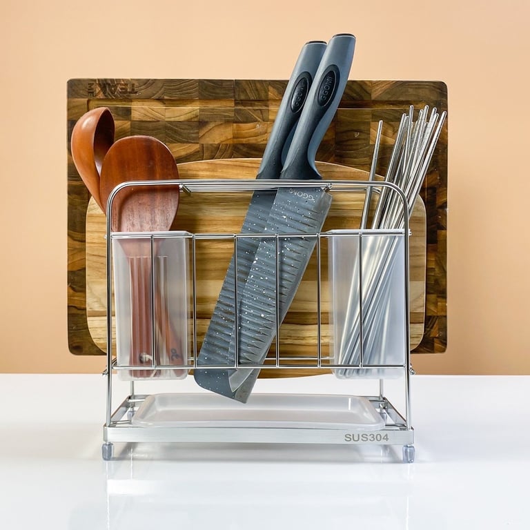 kệ thớt dao thớt Gihome KT26 đa năng!