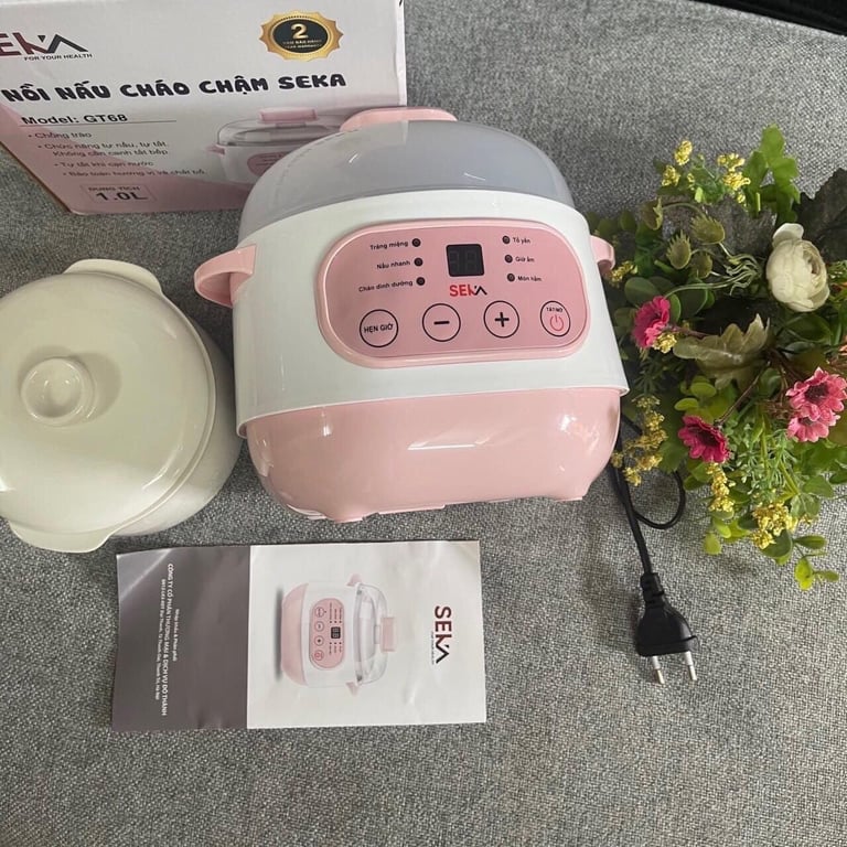 NỒI NẤU CHÁO CHẬM SEKA GT68 1L