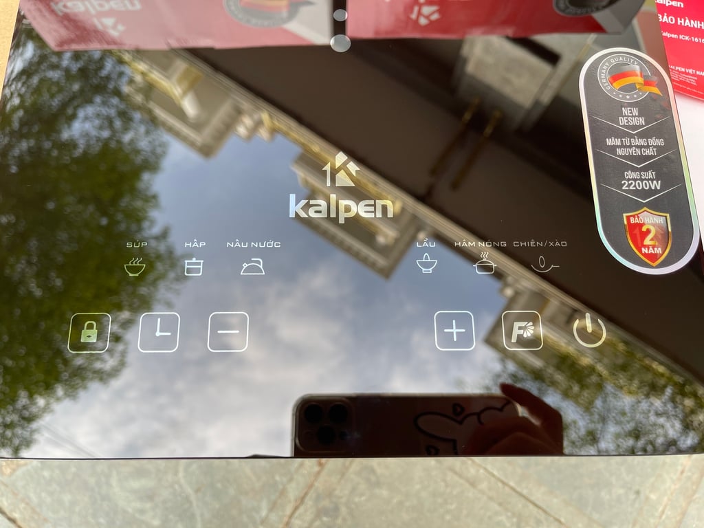 BẾP TỪ ĐƠN KALPEN ICK-1619  TẶNG KÈM NỒI LẨU SIZE 26CM