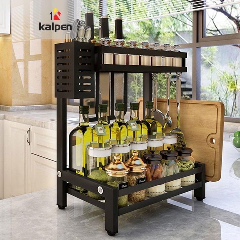 KỆ GIA VỊ NHÀ BẾP THÔNG MINH KALPEN