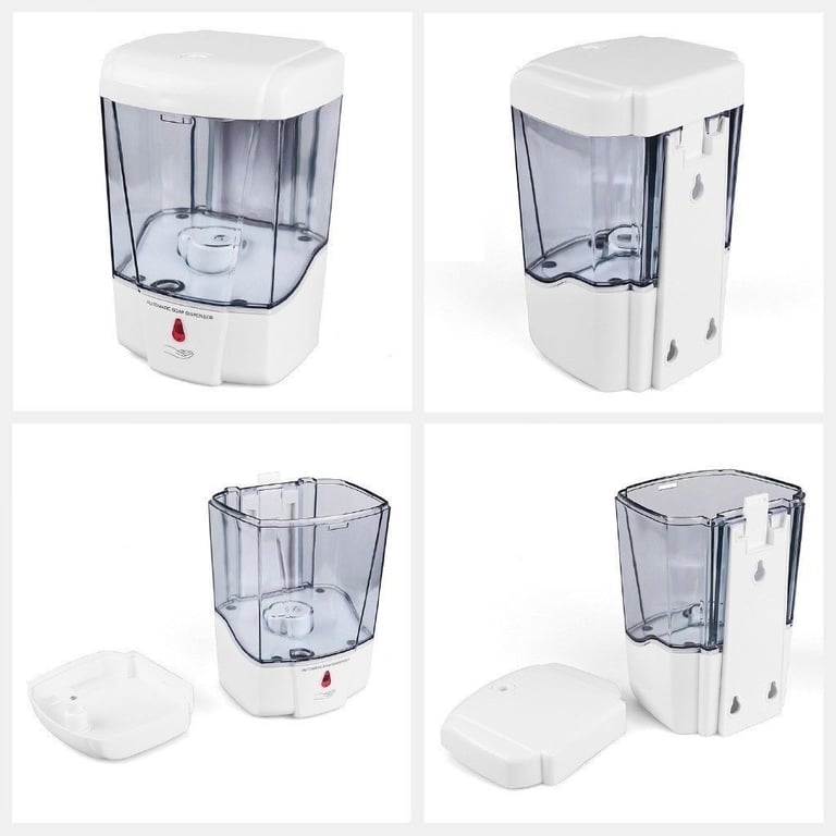 Hộp đựng xà phòng cảm biến tự động .