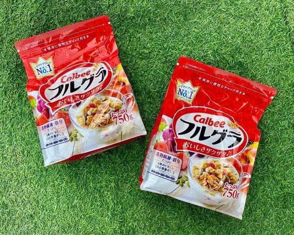 Ngũ cốc Calbee 750g Nhật Bản