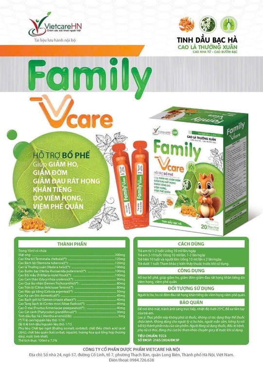 Family ho h/20 ống