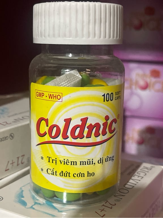 Coldnic c/100 viên nic