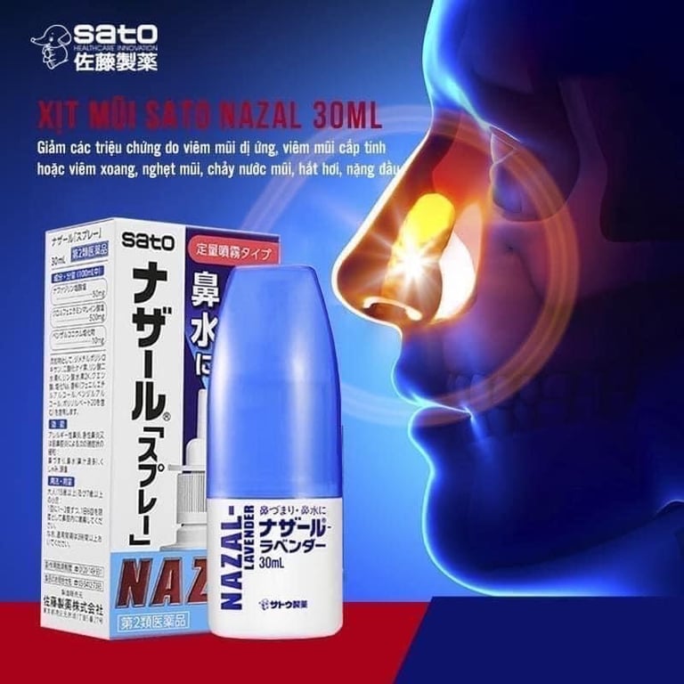 XỊT XOANG NAZAL NHẬT BẢN