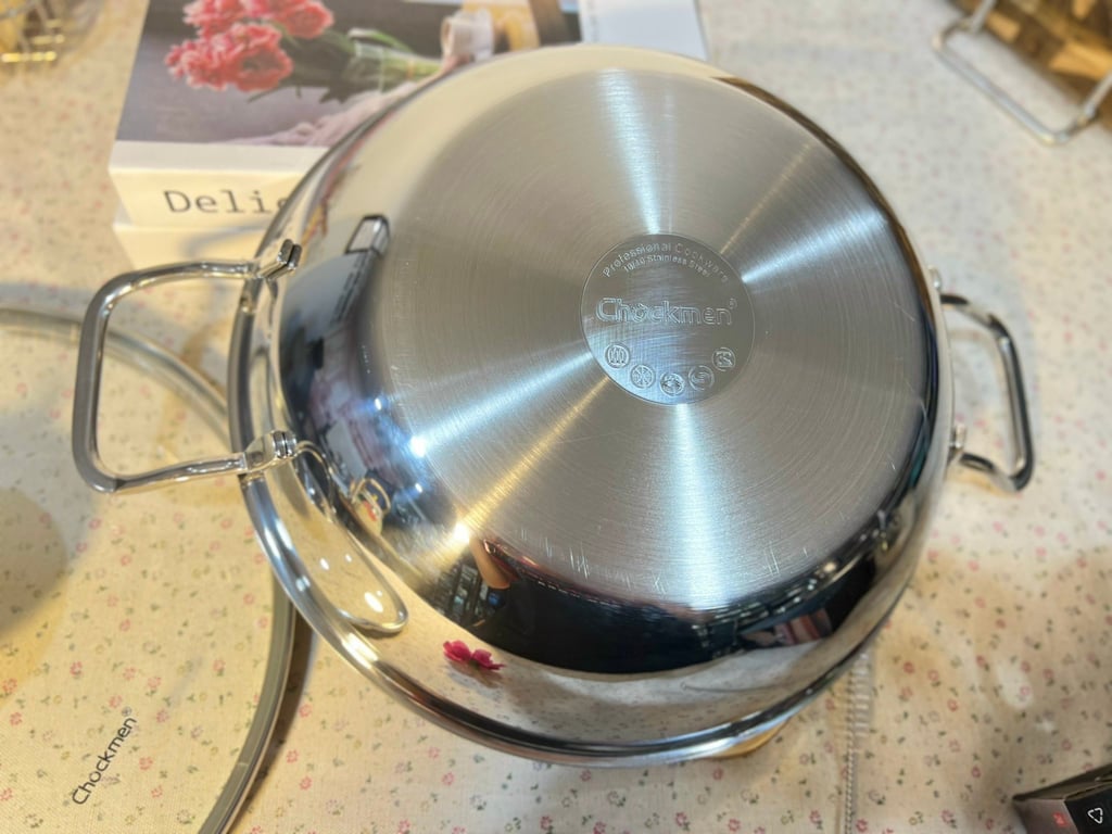 CKM636 - CHẢO XÀO SÂU LÒNG HAI QUAI CHOCKMEN 26CM