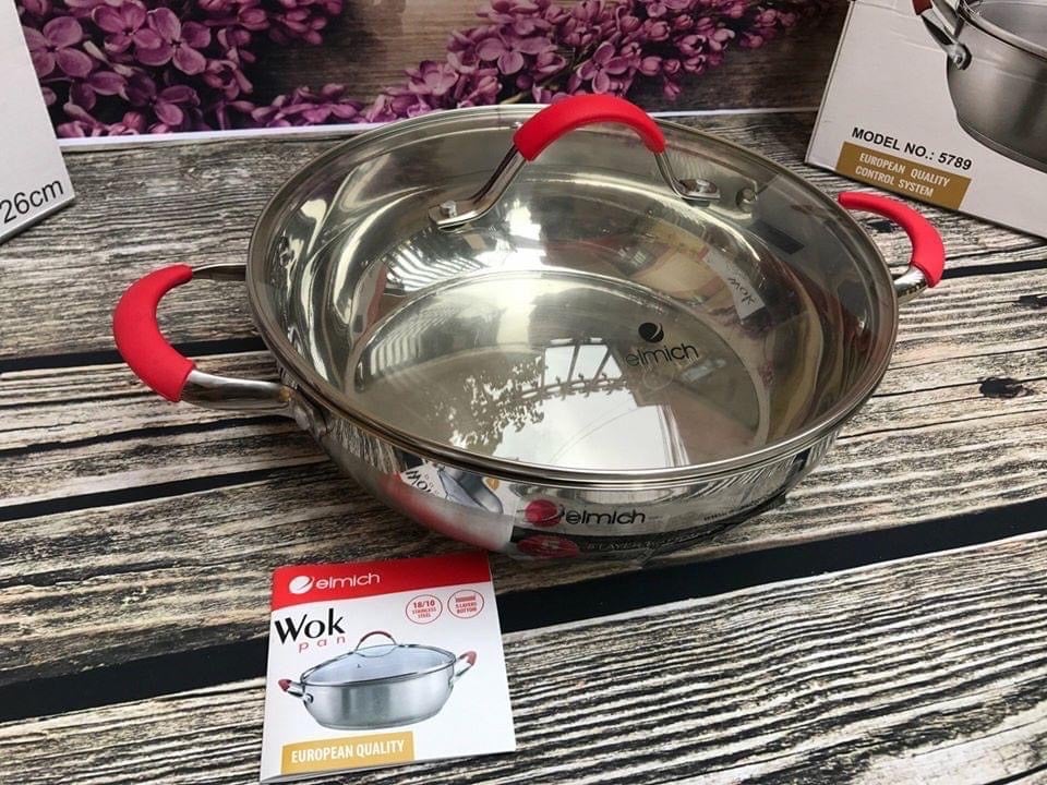 Nồi Lẩu Elmich Inox Đáy Từ 26cm