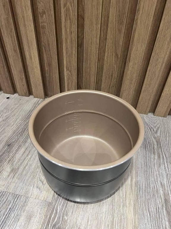 Nồi áp suất điện Lebenlang kèm nồi chiên không dầu LBEE7308