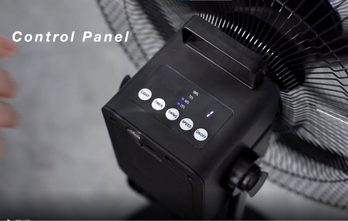 Quạt Tích Điện Lebenlang LBL1702