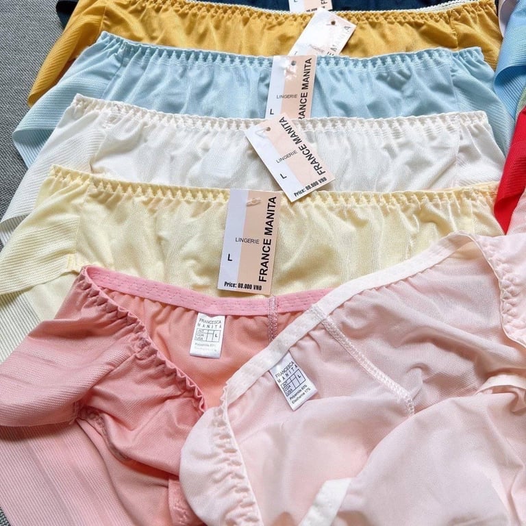 Set 5 quần chip MANITA xuất Pháp