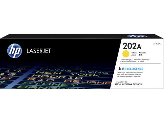 Mực In HP 202A Laser Màu Vàng (CF502A) - Chính Hãng