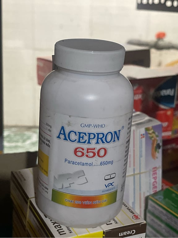 Apceron 650mg c/200v nén