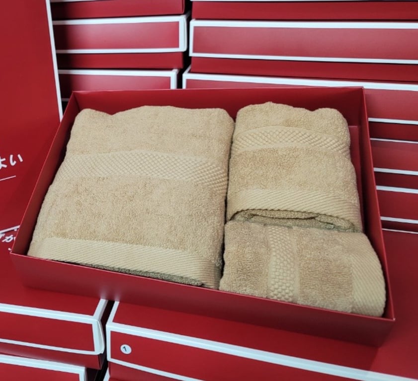 KHĂN TẮM HỘP TOPVALUE Nhật