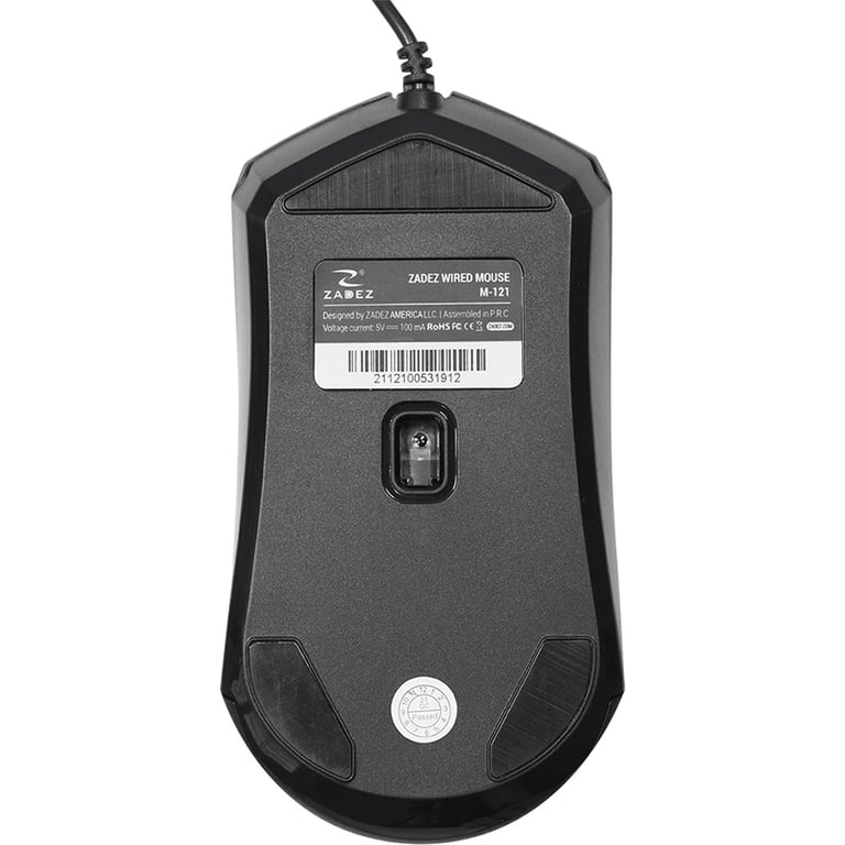 Chuột Máy Tính Có Dây ZADEZ M- 121 - Màu Đen