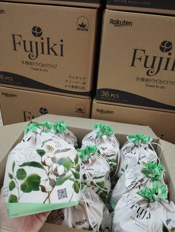 Set 2 cuộn  KHĂN LAU ĐA NĂNG FUJIKI