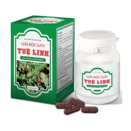 Giải độc gan tuệ linh c/60v xanh