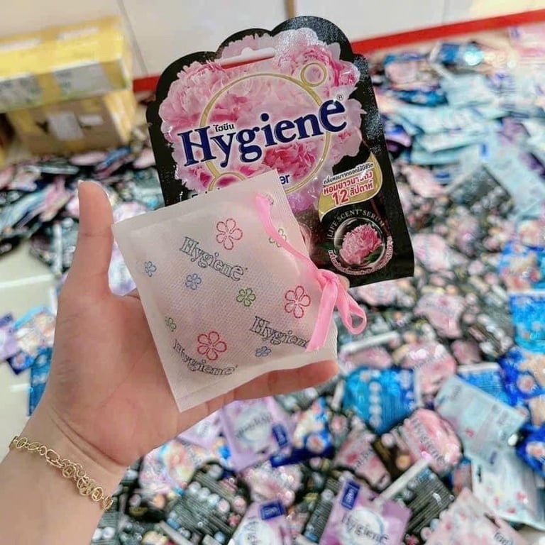 Hygiene túi thơm nước hoa dạng viên cô đặc treo phòng