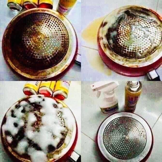 Chai xịt tẩy rửa mảng bám siêu năng Rinrei Nhật Bản 330ml