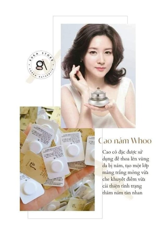 Vỉ cao nám whoo Hàn Quốc