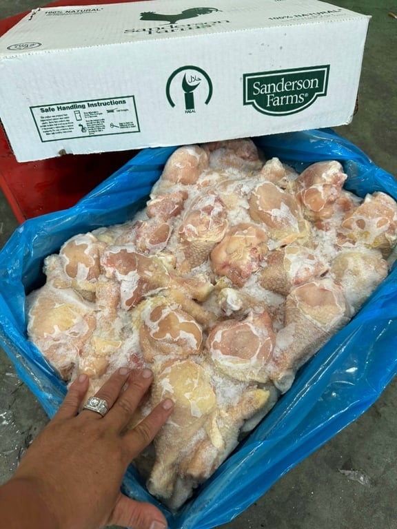 Size Lớn - Đùi tỏi gà Mỹ _ Sanderson Farms - NK
