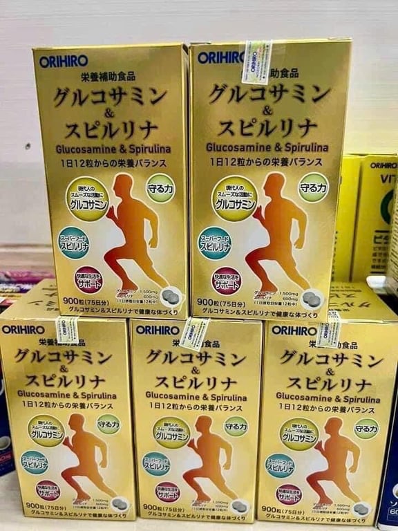 TẢO GLUCOSAMINE & SPIRULINA ORIHIRO