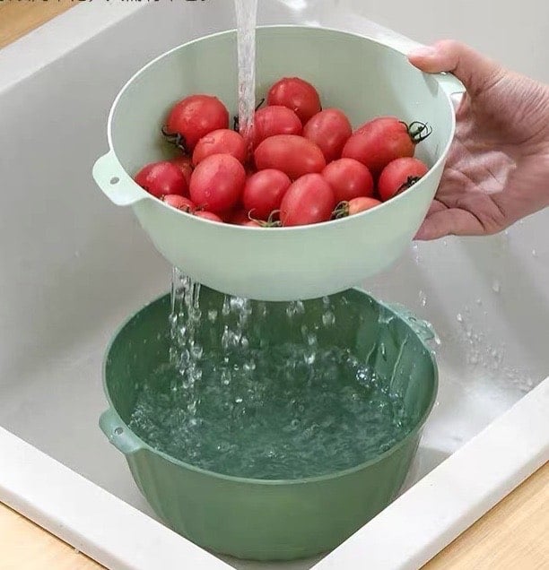 set 4 rổ+ 4 chậu