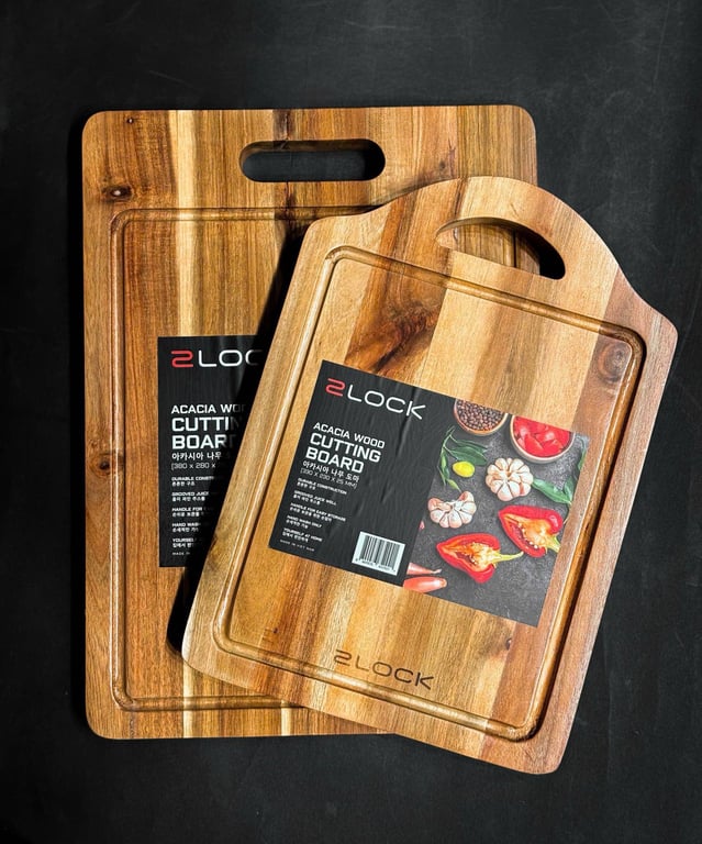 THỚT GỖ HÀN QUỐC 2LOCK SIÊU ĐẸP