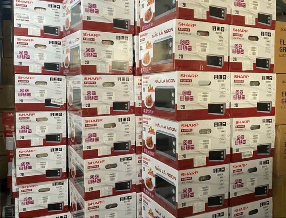 Lò Vi Sóng Cơ Sharp R-205VN-S 20L 800W🔥